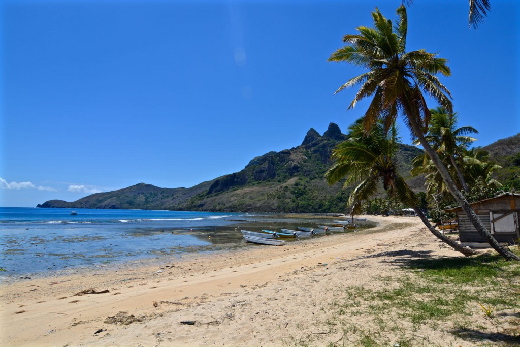 Beach at Waya Island