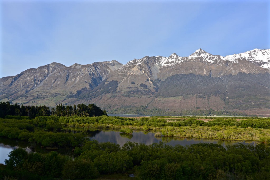 Mountain range near Glenorchy