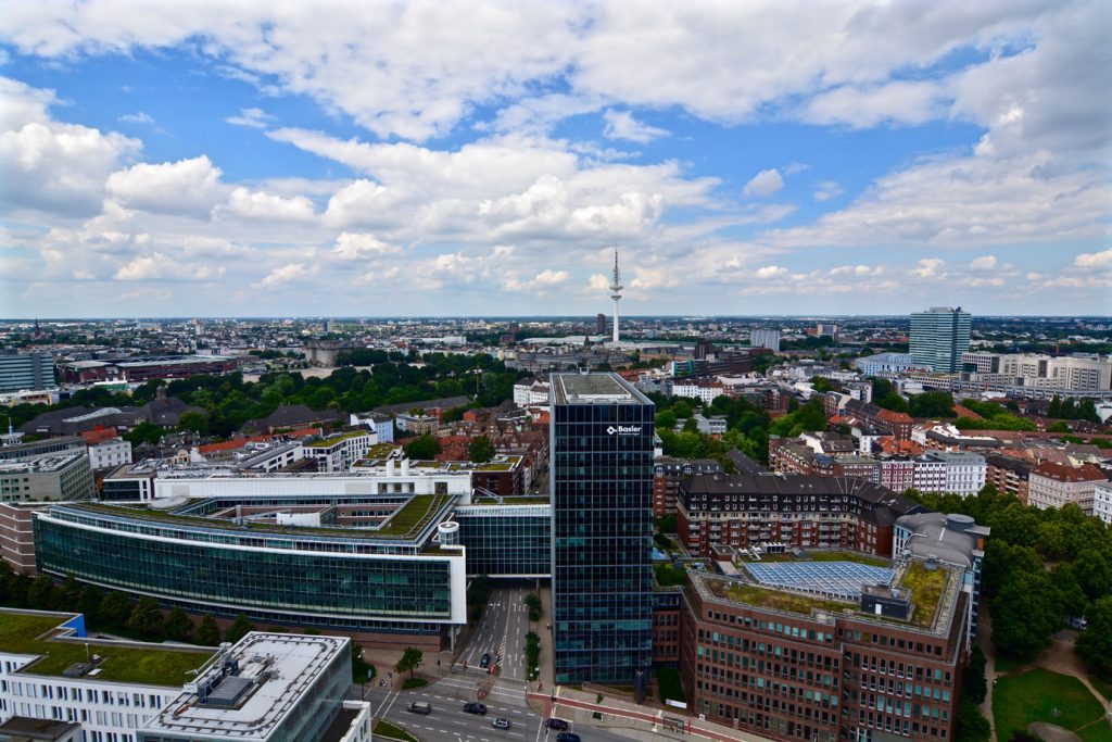 Hamburg from above