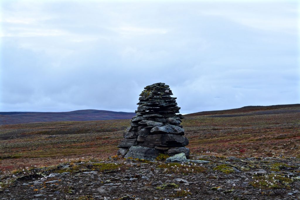 Stone pile Iceland